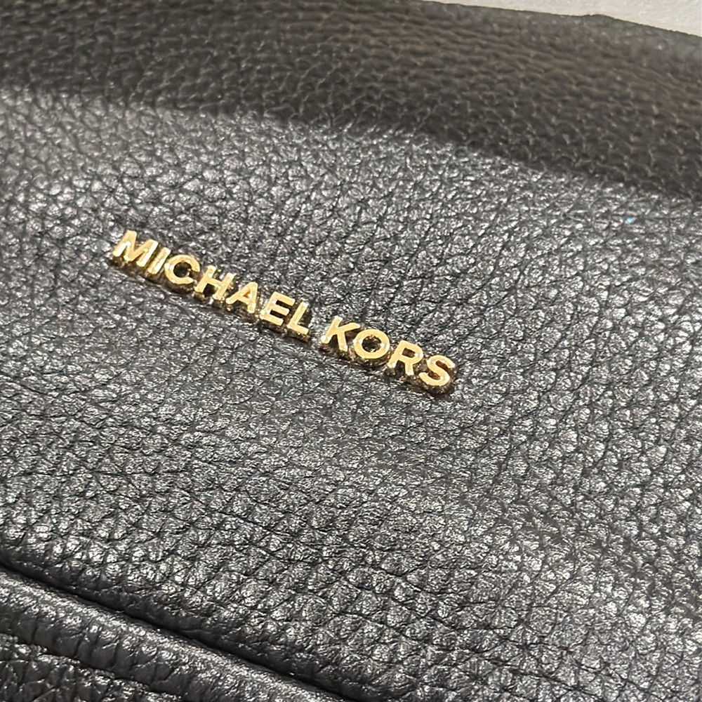 Michael Kors Bag Large Black Pebbled Leather Satchel Bag - Picture 10 of 17